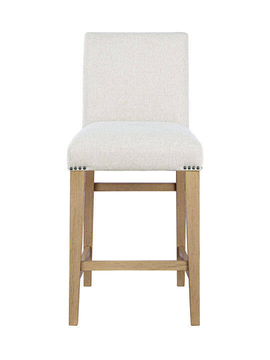 Emery Beige Counter Stool